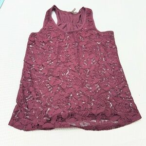 Vanity Deep Burgundy Blouse